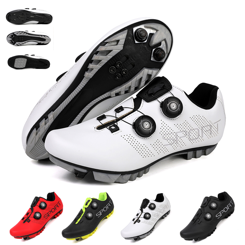 Mountain Biking A Sport - Cycling Sneakers Breathable MTB Shoes Men