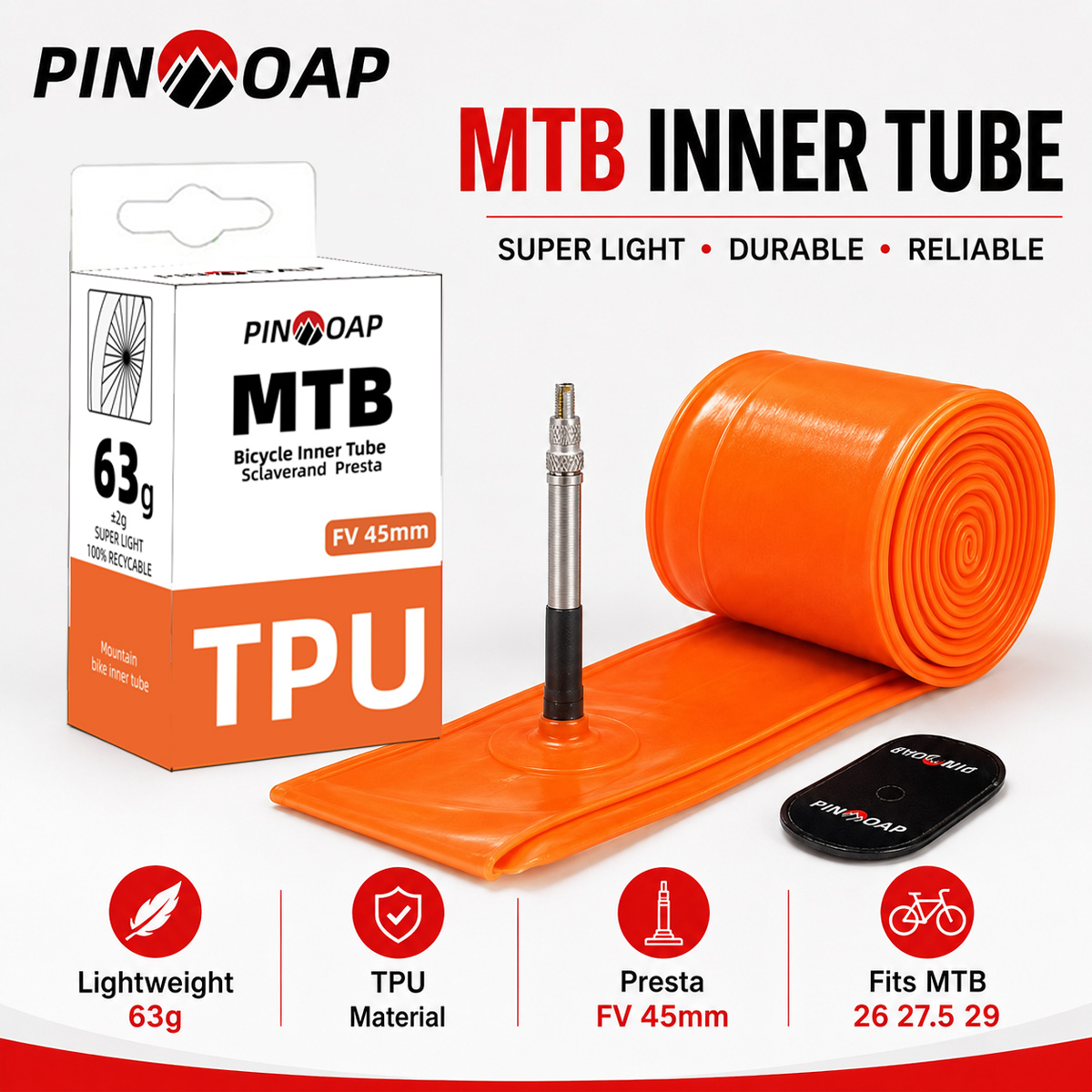 PINMOAP Mtb Inner Tube Mountai - đánh giá và giá Mountain Biking Tube