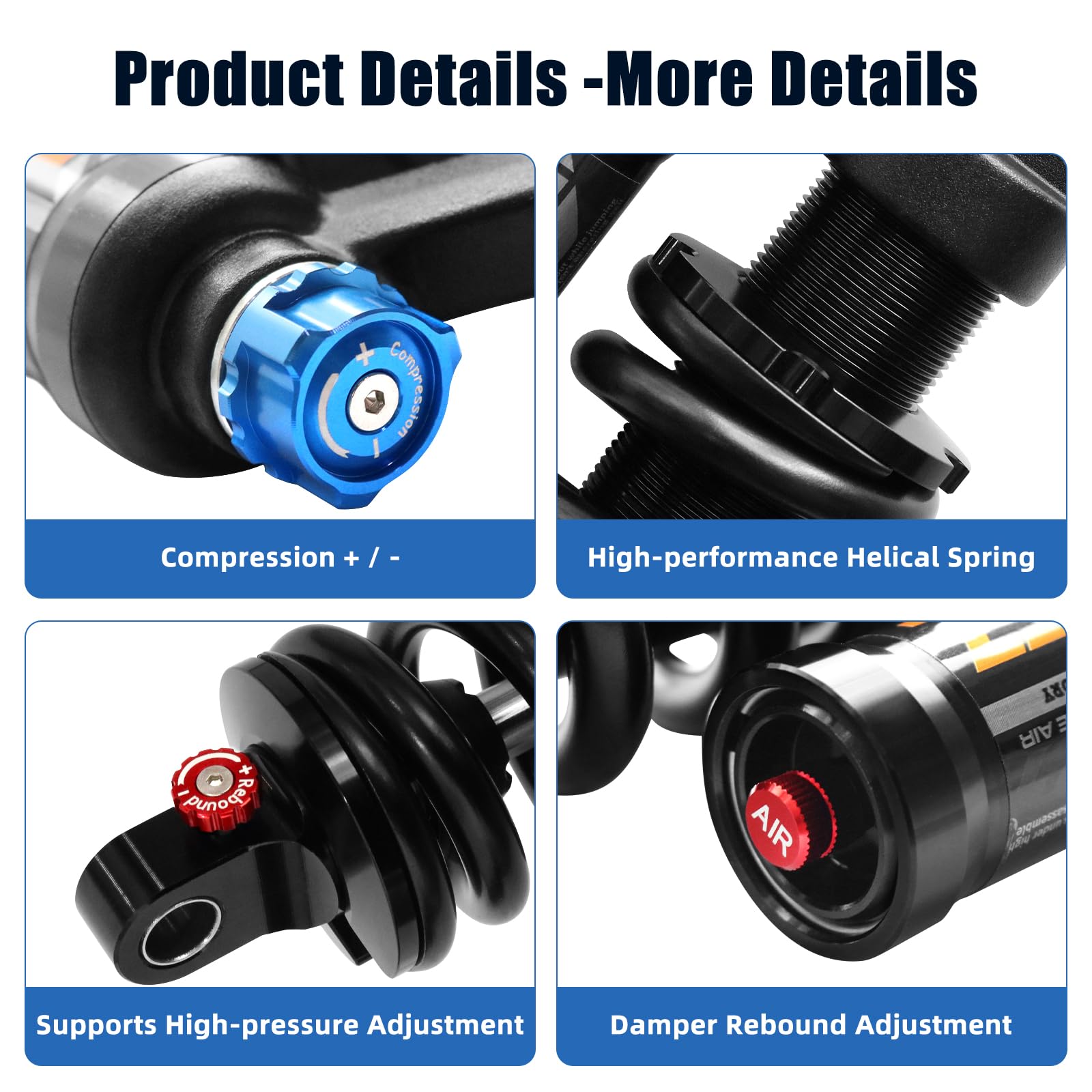Adjustable Air Coil Rear Shock - đánh giá và giá Mountain Biking Downhill