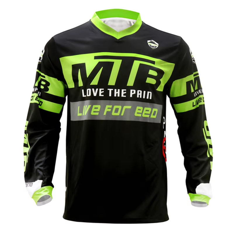 Long Sleeve MTB Racing Jersey  - đánh giá và giá Mountain Biking Downhill